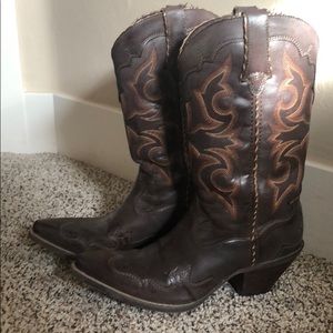 Durango Cowgirl Boots Brown